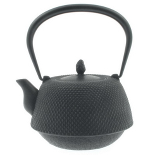 iron teapot