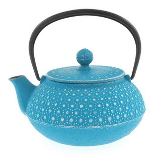 iron teapot