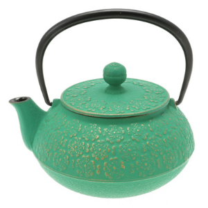 iron teapot
