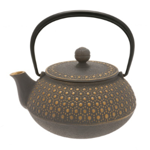 iron teapot